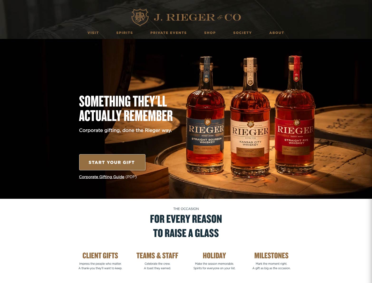 J. Rieger & Co. — Corporate Gifting