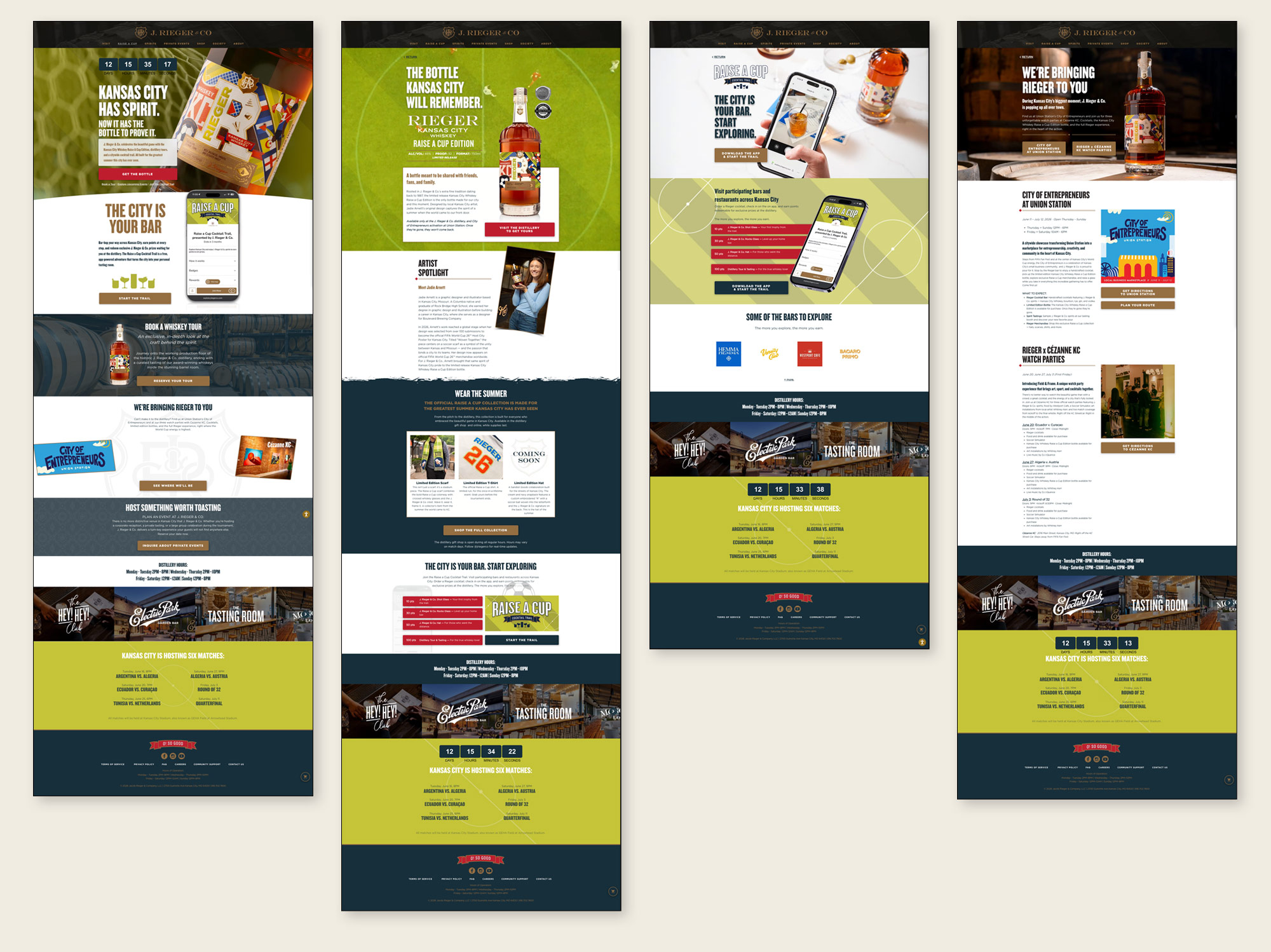 J. Rieger & Co. — World Cup 2026 Campaign Microsite