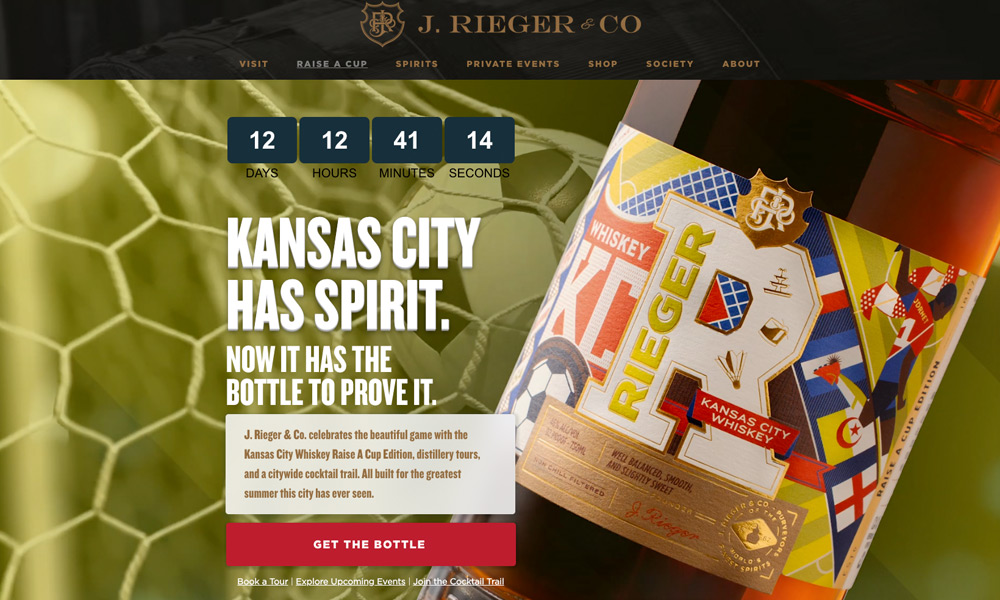J. Rieger & Co: Raise A Cup